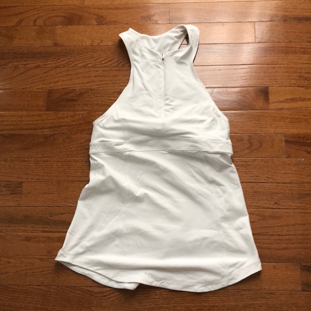 White Lululemon top